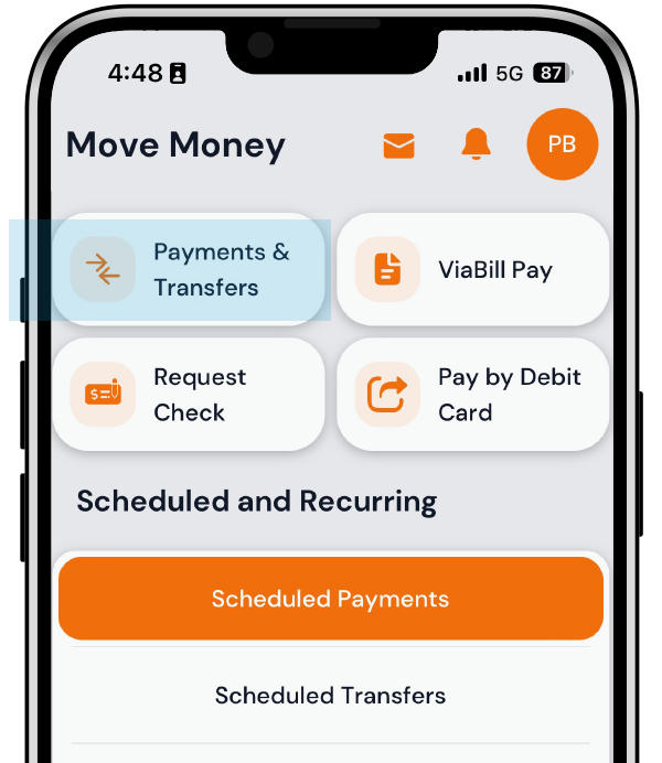 Payments and Transfers